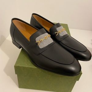 GUCCI LEATHER LOAFERS BRAND NEW!